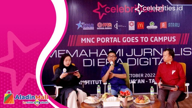 Memahami Jurnalistik di Era Digital lewat MNC Portal Goes to Campus, Disambut Antusias Mahasiswa Institut Daarul Qur'an