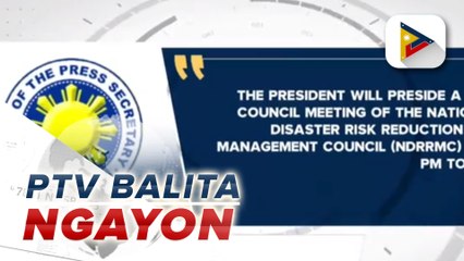 Pres. Ferdinand R. Marcos, mahigpit na nakatutok sa Bagyong #PaengPH