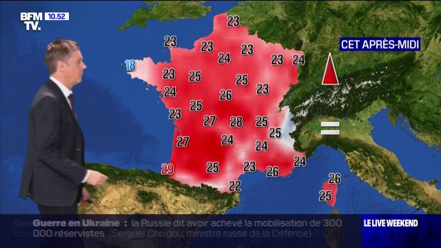 Météo: un temps estival et des records de chaleur pour une fin octobre