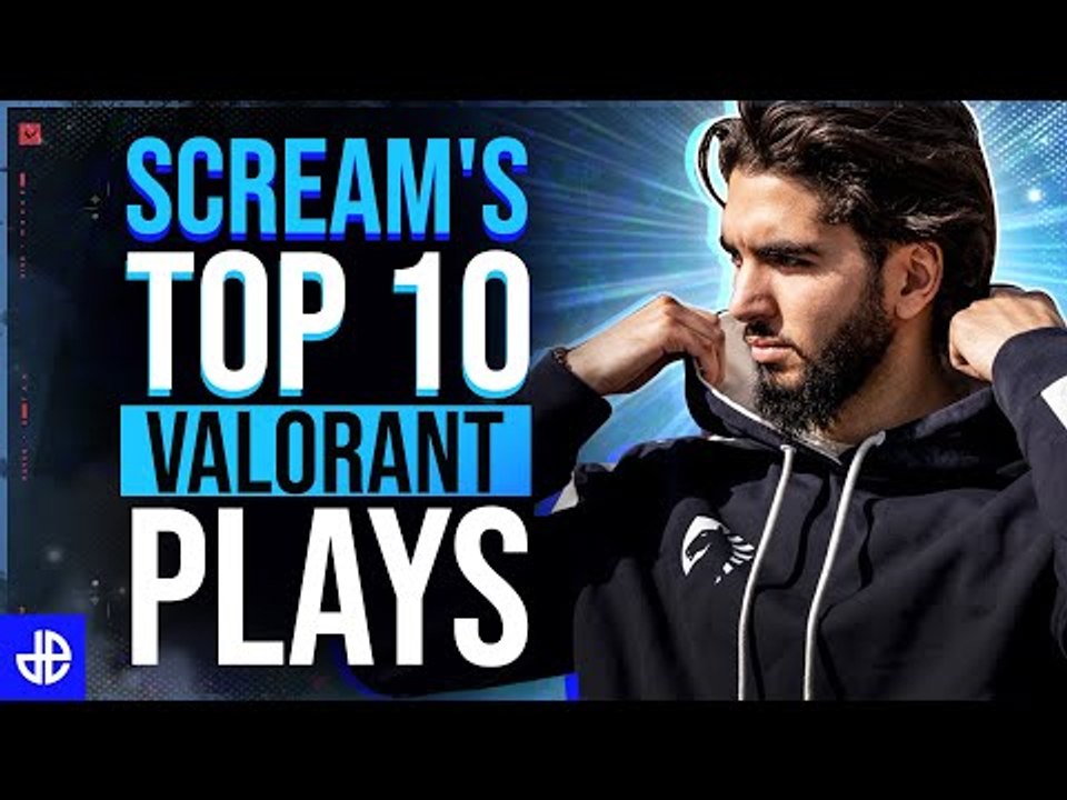 HEADSHOT MACHINE! ScreaM’s Top 10 VALORANT Moments So Far