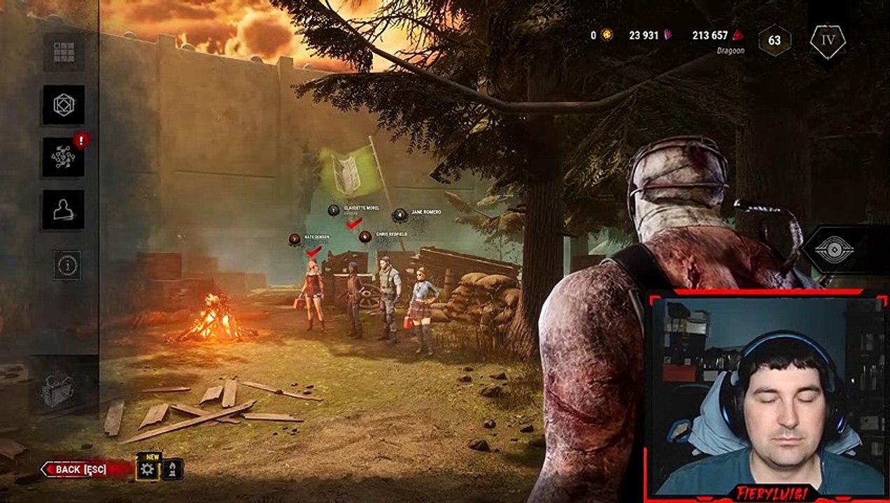 Fieryluigi DEAD BY DAYLIGHT part 13