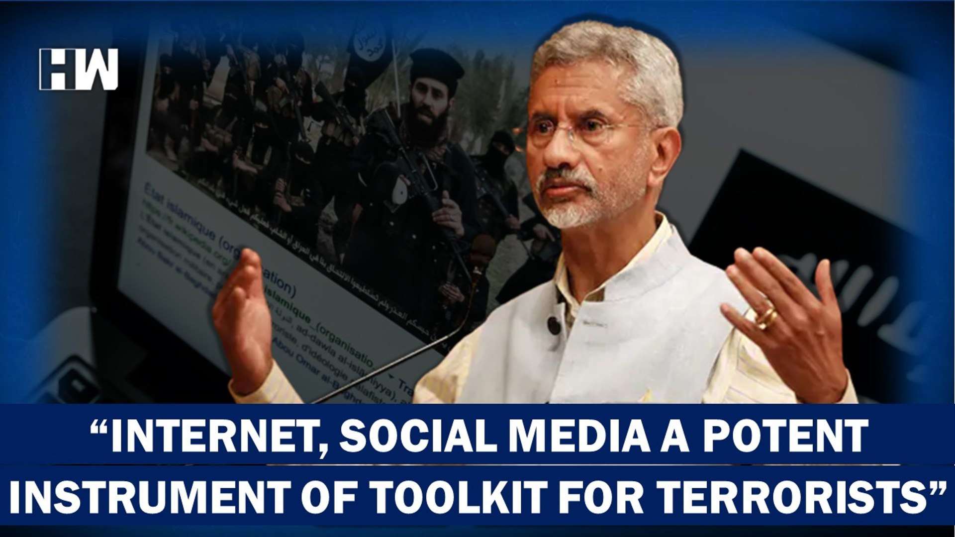 ⁣Internet, Social Media Potent Instrument for Terrorist To Spread Propaganda, Conspiracy Theories S J