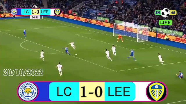 Leicester 2v0 Leeds / ليدز0- 2 ليسترسيتي / English Premier League 2022 / 2023 الدوري الإنجليزي الممتاز