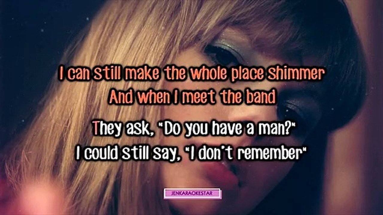 KARAOKE Taylor Swift - Bejeweled