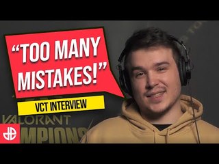 Vanity: "The Pressure Got to Cloud9!" | VALORANT Champions Interview