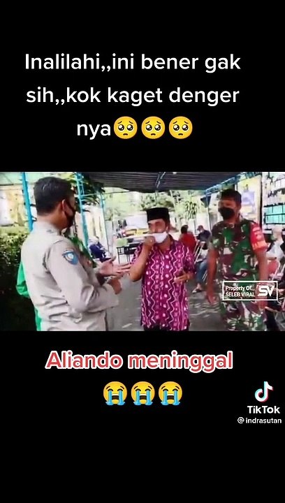 Aliando meninggal...?