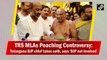 TRS MLAs Poaching Controversy: Telangana BJP chief takes oath, says ‘BJP not involved’