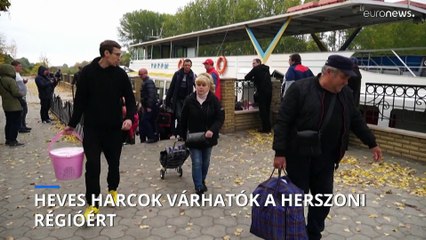 Heves harcok várhatók a herszoni területekért