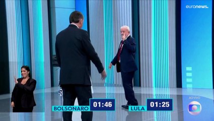 Lula e Bolsonaro, ultimo dibattito tv prima del voto