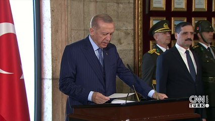 Son dakika... Cumhuriyetimiz 99 yaşında! Devlet erkanı Anıtkabir'de