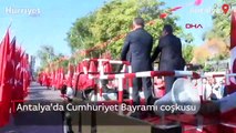 Antalya’da Cumhuriyet Bayramı coşkusu