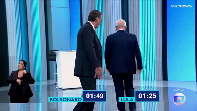 Présidentielle au Brésil : un dernier débat à couteaux tirés entre Lula et Bolsonaro