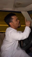 علاوي انصدم لما شاف الي صار في سيارته