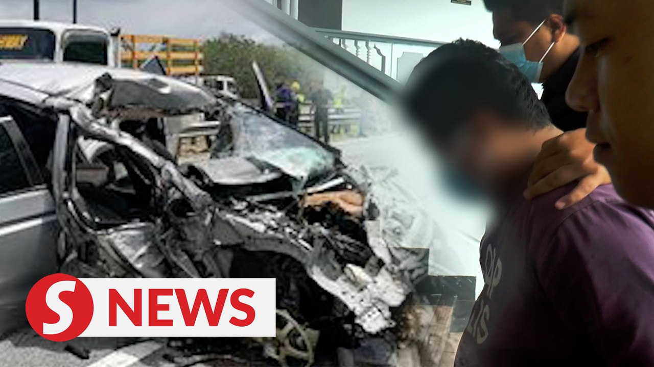 Lorry driver in accident killing family of three remanded three days