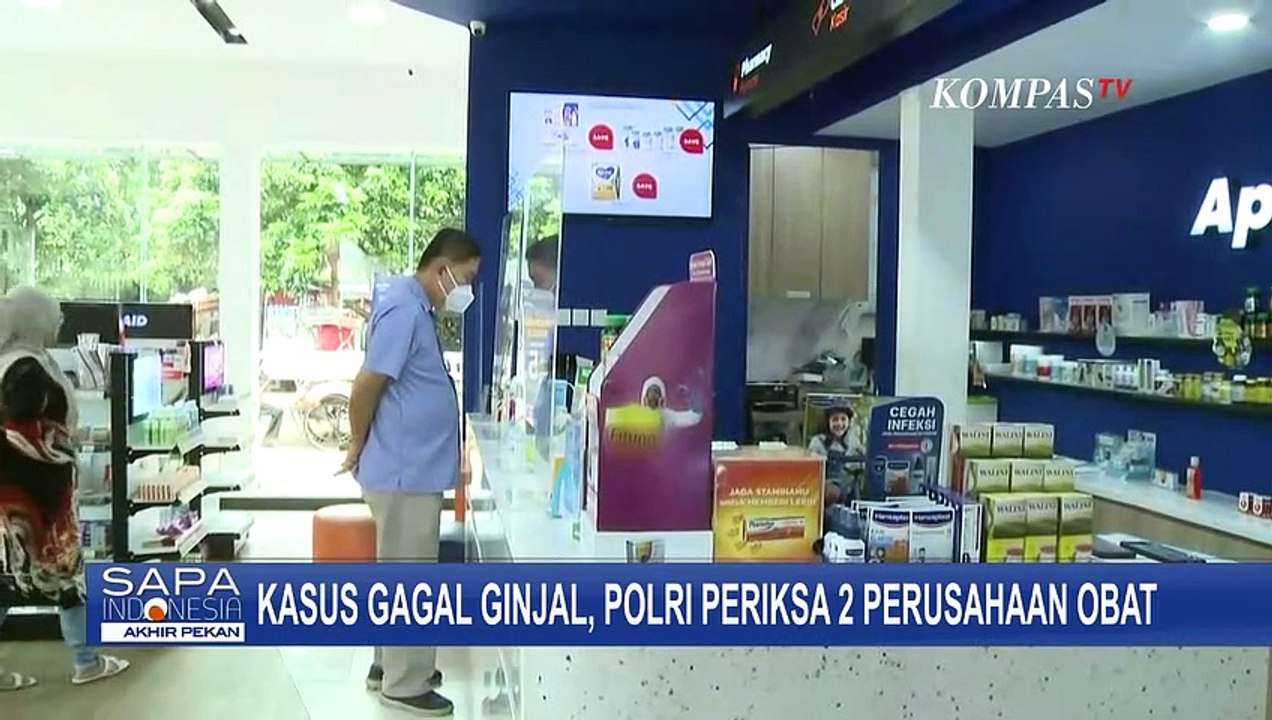 Soal Kasus Gagal Ginjal Akut, Polri Mendalami Unsur Pidana 2 Perusahaan Obat yang Dilapor BPOM