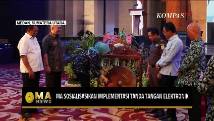 Mahkamah Agung Sosialisasi Implementasi Tanda Tangan Elektronik - MA NEWS