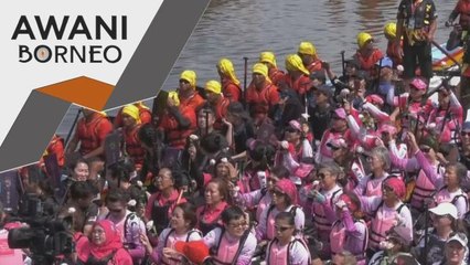 Regatta Sarawak | Sungai Sarawak kembali berkocak, bergema sorakan