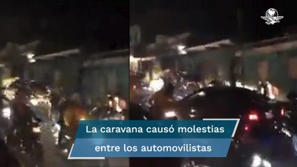 ¡Halloween del terror!: Auto arrolla a motociclistas que participaban en caravana