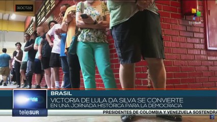 Pueblo brasileño celebra por tercera ocasión la llegada de Lula da Silva a la Presidencia