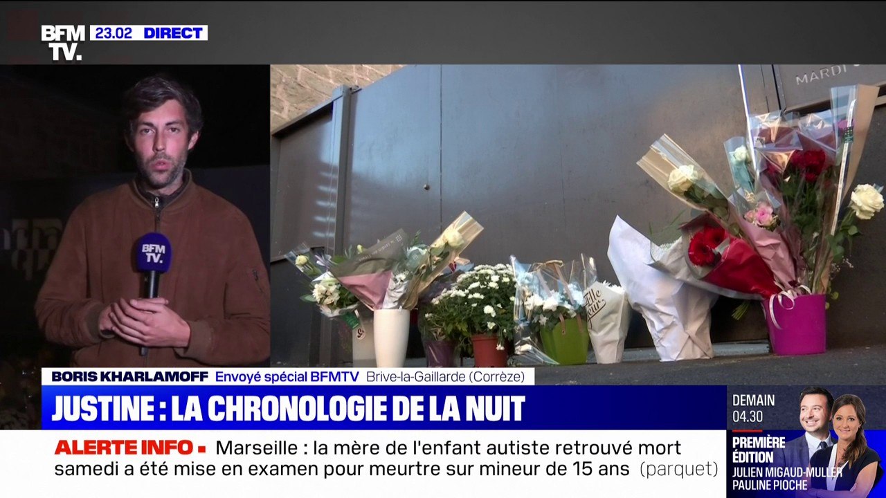 À Brive-la-Gaillarde, l'émotion reste vive après le meurtre de Justine Vayrac