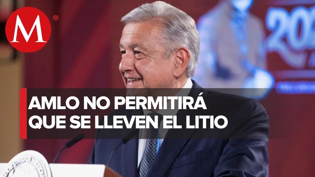 Plan de energías renovables y explotación de litio quedarán pendientes: AMLO
