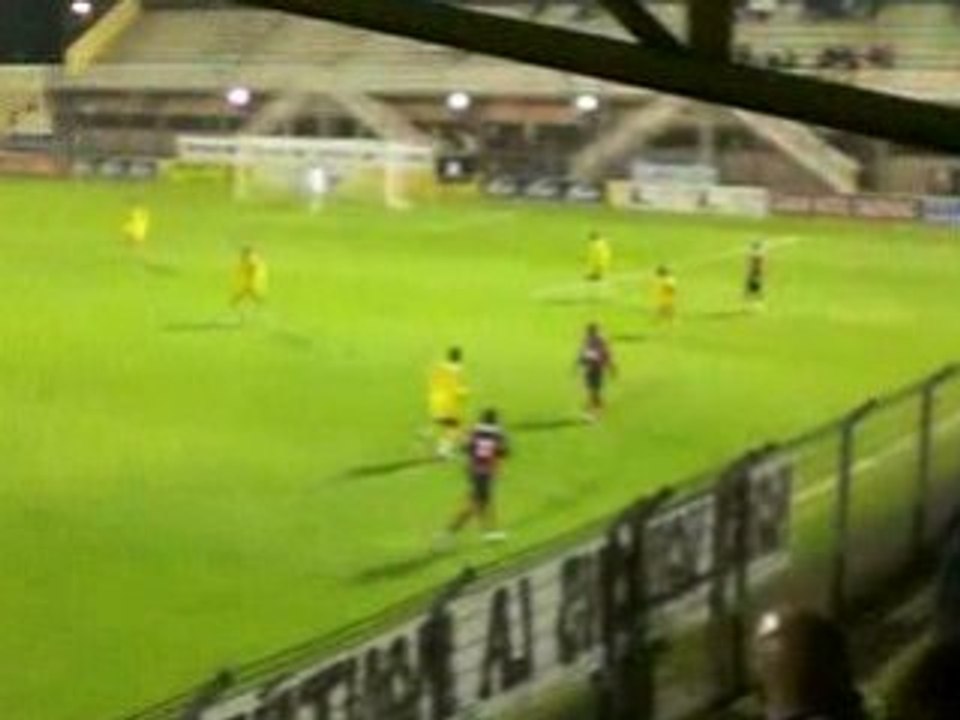 but du Sporting contre Luzenac