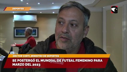 Se postergó el Mundial de Futsal Femenino para marzo del 2023