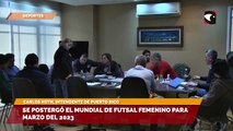 Se postergó el Mundial de Futsal Femenino para marzo del 2023