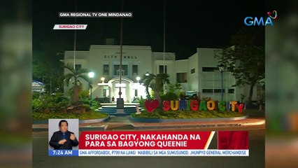 Surigao City, nakahanda na para sa Bagyong #QueeniePH | UB