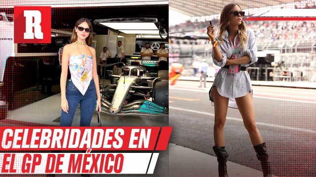 INCREÍBLES celebridades que asistieron al GP de México