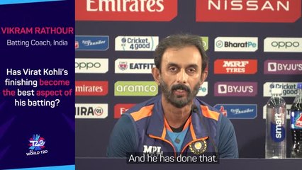 Kohli adapting 'brilliantly' to conditions so far - Rathour