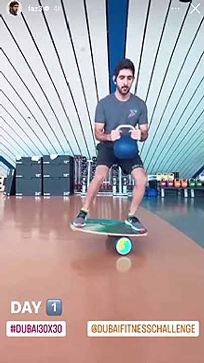 Day 1 of Dubai Fitness Challenge