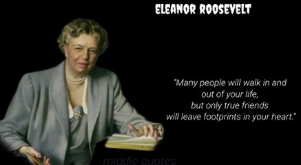 Quotes by eleanor roosevelt