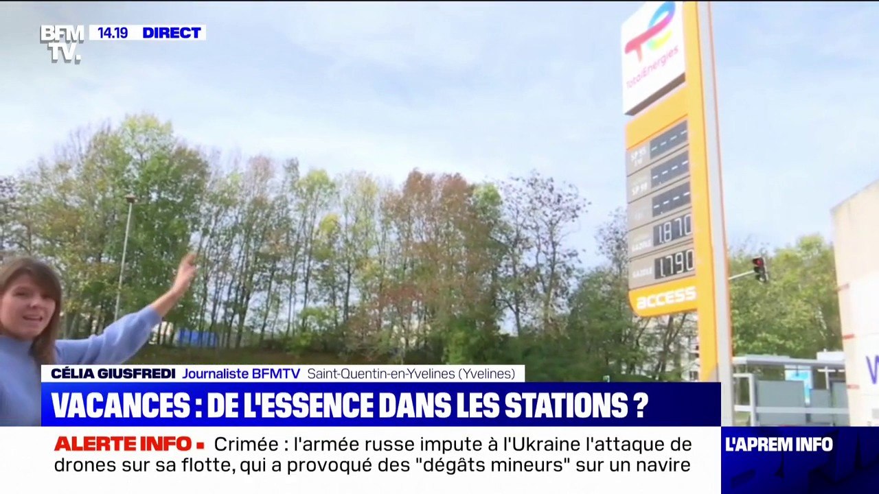 Carburants: en pleine période de vacances scolaires, des stations-service à sec