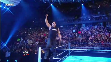 WWE Raw 02.14.2011 - WrestleMania XXVII Special Guest Host The Rock Returns [Full Segment]