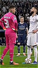 Momento tenso benzema