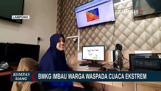 BMKG Imbau Warga Waspadai Cuaca Ekstem, Ada Potensi Hujan dan Angin Kencang di Perairan Lampung