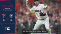 Baker dissects Verlander mistakes in Astros' World Series Game 1 defeat