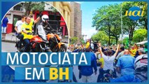 Bolsonaro faz motociata em BH antes do segundo turno