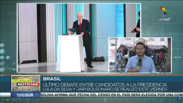 Brasil: Como parte del cierre de campaña, se realizan actos de masa en sureste del país