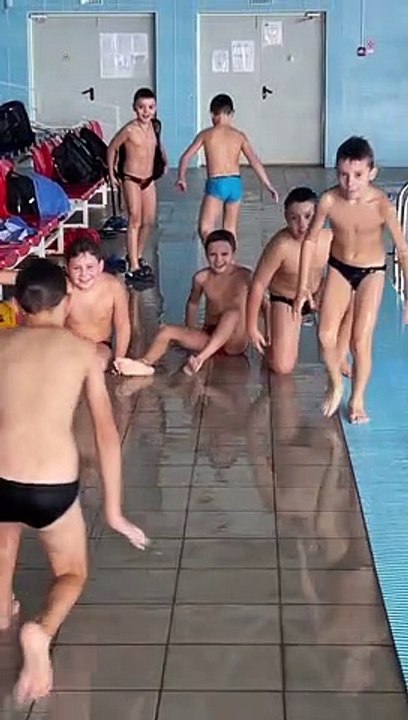 Crazy kids are playing..
