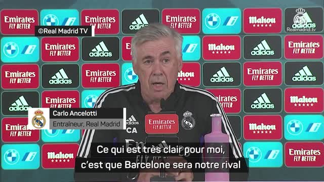 12e j. - Ancelotti : Je ne sais pas si l'élimination de la Ligue des champions va affecter le Barça