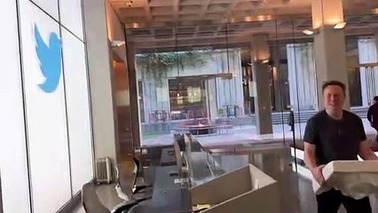 Elon Musk_ Entering Twitter HQ – let that sink in!