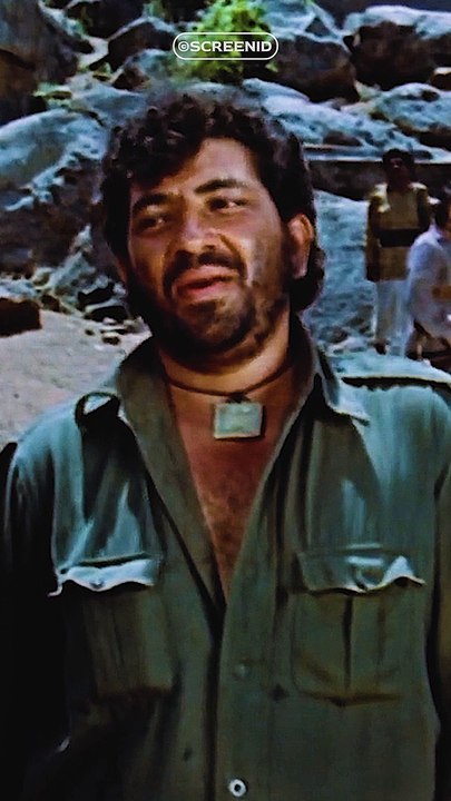 Unknown fact about Sholay Movie Amzad Khan as Gabbar Screenid