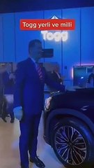 Bir Sarıgül klasiği, TOGG'u böyle tanıttı