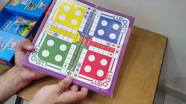 Unboxing and review of Applefun 2 in 1 Ludo and Snakes and Ladders for kids fun and gift