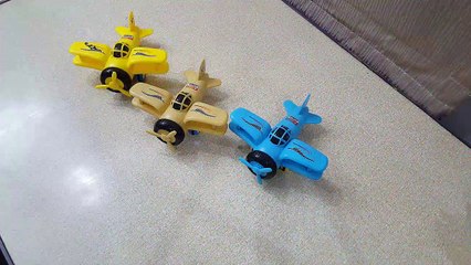 Unboxing, Review, testing of worldwar bombers plane toy for kids
