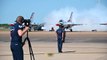 Aircraft and Shockwave Jet Truck performs a demonstration at Defenders of Liberty Air & Space Show - What New