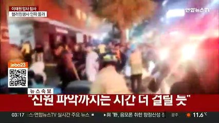 "이태원 부상자 100여명 중 추가 사망 가능성"