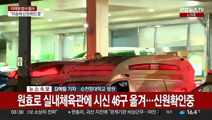이태원 압사 수십명 사상…응급차 수십대 몰려